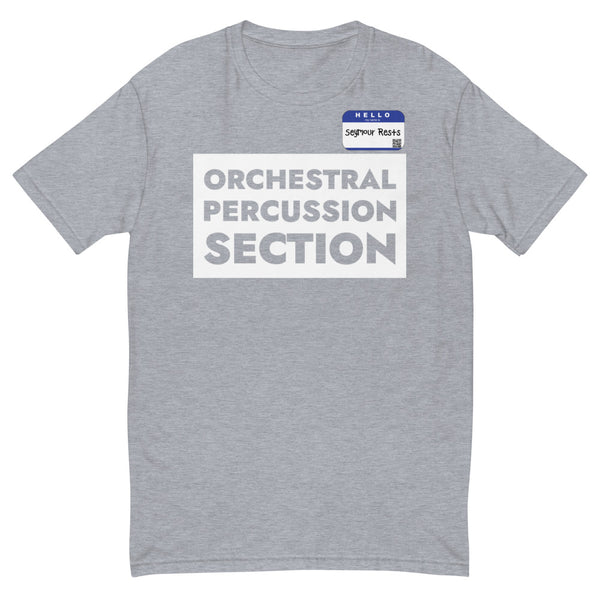 Seymour Rests - Orchestral Percussion Section - Short Sleeve T-shirt