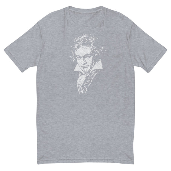 Ludwig van Beethoven - Tiny Text Portrait - Men's Short Sleeve T-shirt