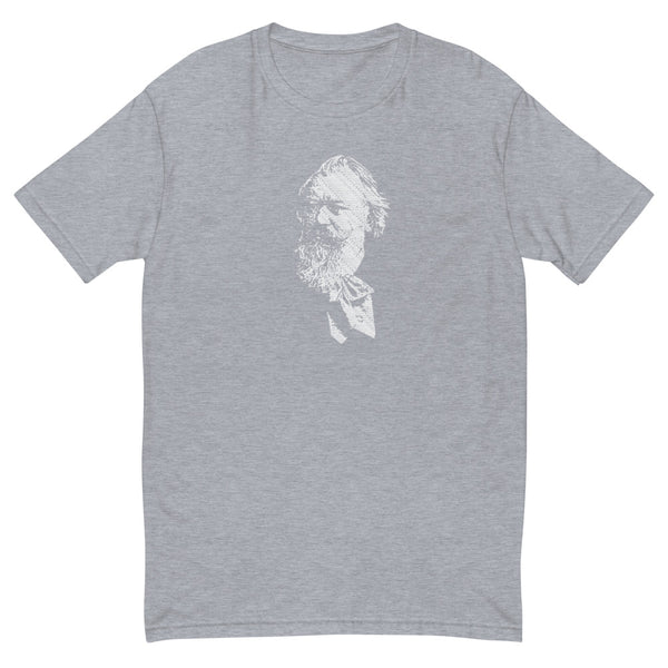 Johannes Brahms - Tiny Text Portrait - Men's Short Sleeve T-shirt