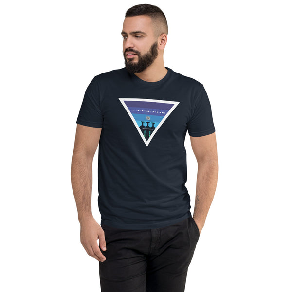 ICIH2P - Brass Valves - Cool Triangle - Men's Short Sleeve T-shirt