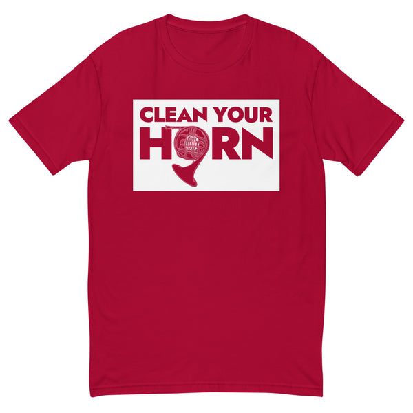 Clean your horn - French Horn - Men's Short Sleeve T-shirt
