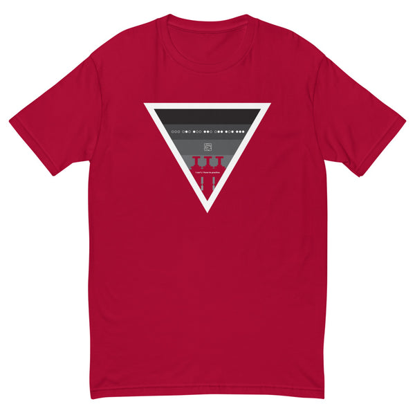 ICIH2P - Brass Valves - Grayscale Triangle - Men's Short Sleeve T-shirt
