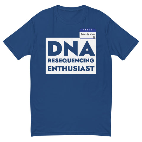 Gene Hackman - DNA Resequencing Enthusiast - Short Sleeve T-shirt