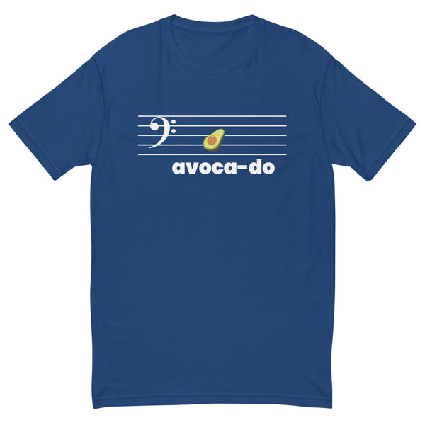 Avoca-do - Bass Clef - Men's Short Sleeve T-shirt