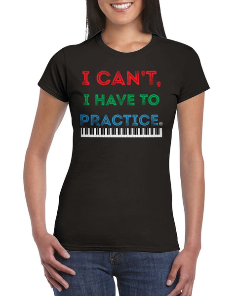 icantihavetopractice - keyboard - Womens Crewneck T-shirt