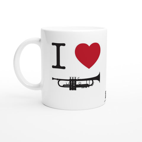 I Love Trumpet - 11oz Ceramic Mug