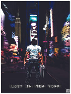 Lost in New York - Album Cover - Premium Matte Paper Poster