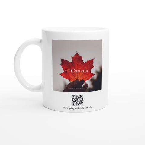 O Canada QR code 11oz Ceramic Mug