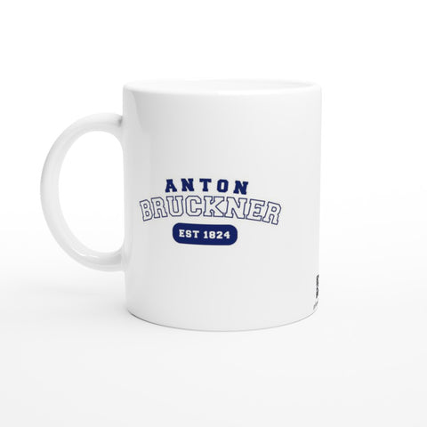 Anton Bruckner - US College Style 11oz Mug - White