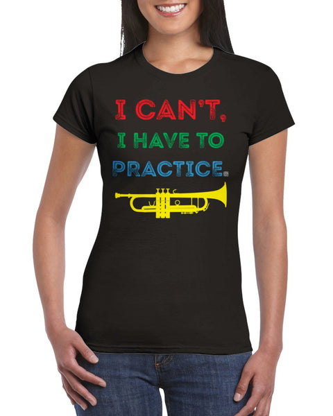 icantihavetopractice - trumpet - Womens Crewneck T-shirt