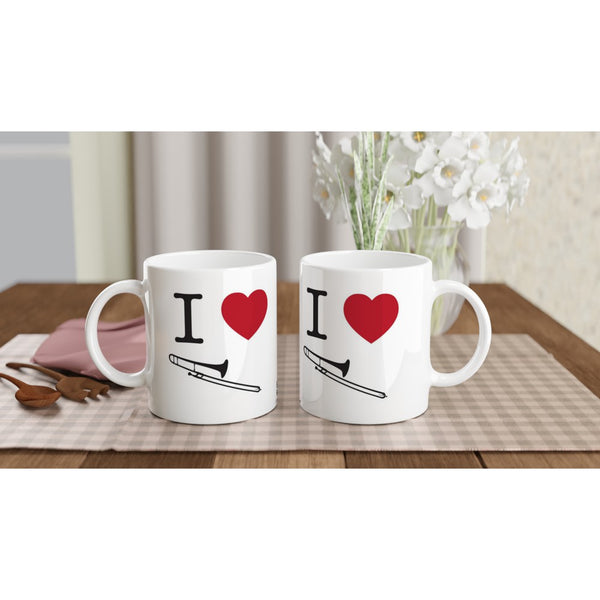 I Love Trombone - 11oz Ceramic Mug