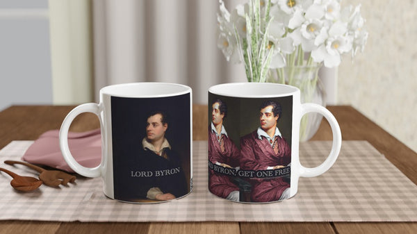 Lord Byron, Get One Free White 11oz Ceramic Mug