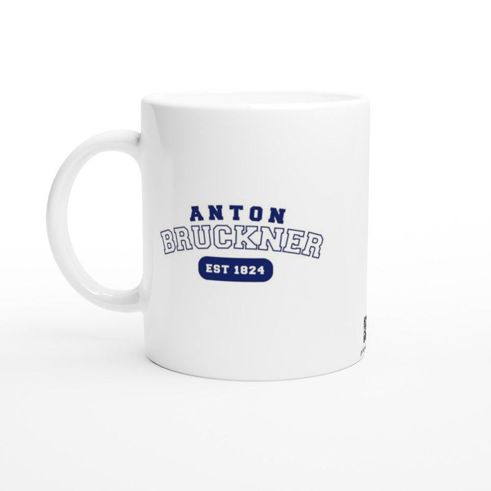 Anton Bruckner - US College Style 11oz Mug - White