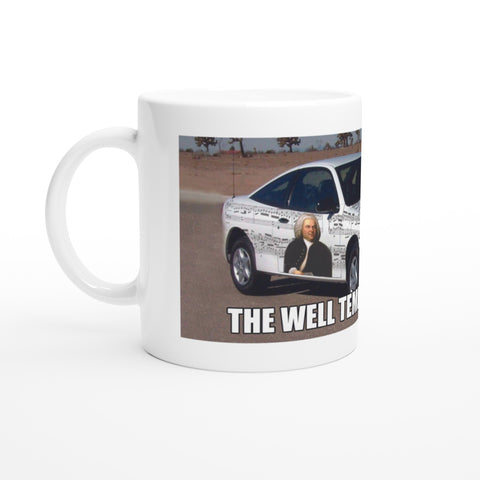 The Well Tempered Cavalier - White 11oz Ceramic Mug