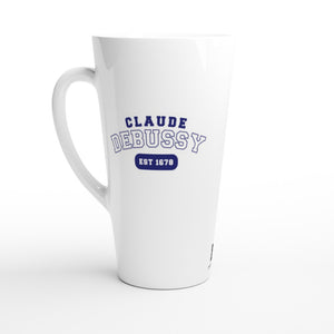 Claude Debussy - US College Style 17oz Mug - White