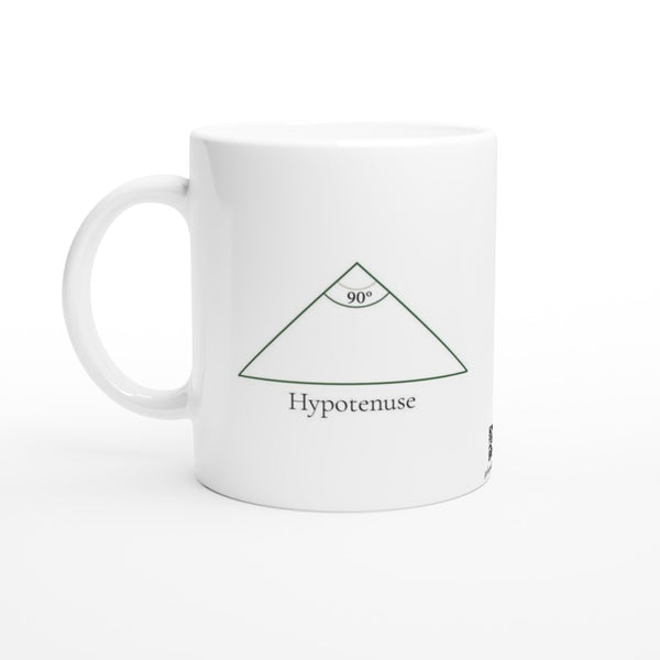 Hypotenuse - White 11oz Ceramic Mug
