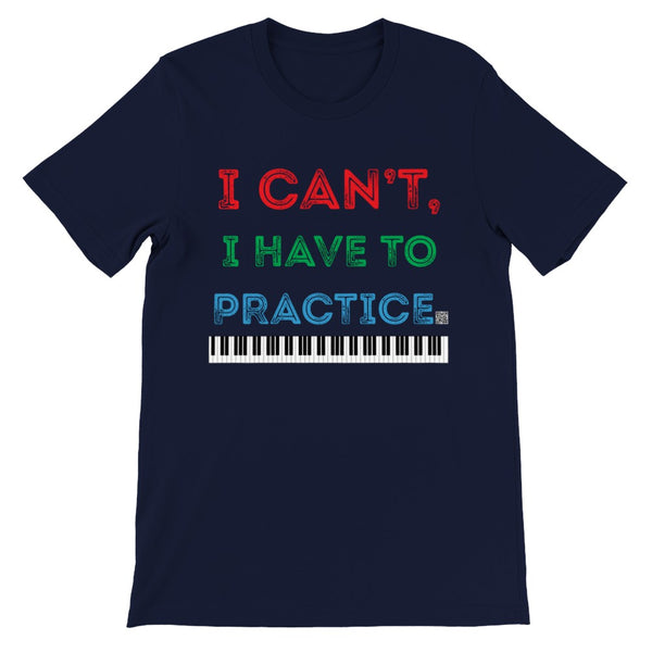 icantihavetopractice - keyboard - Unisex Crewneck T-shirt