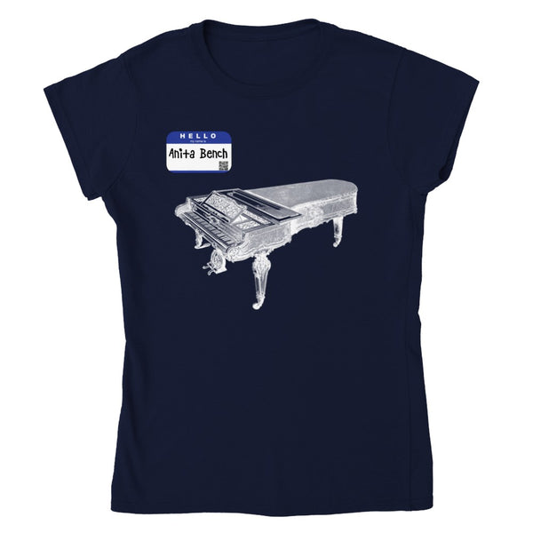 Anita Bench Womens Crewneck T-shirt
