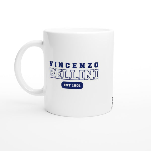 Vincenzo Bellini - US College Style 11oz Mug - White