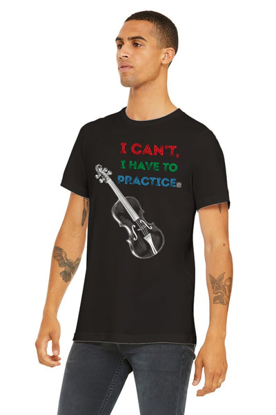 icantihavetopractice - violin - Unisex Crewneck T-shirt