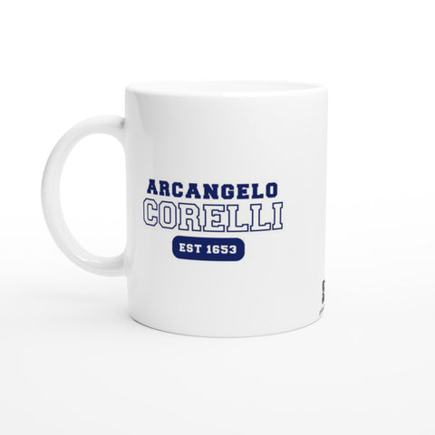 Arcangelo Corelli - US College Style 11oz Mug - White