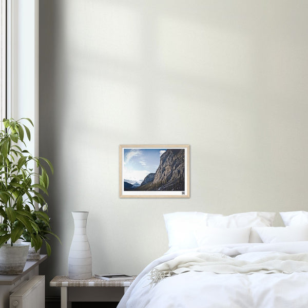 Mountainside - Northwest Passage 2021 Series - 16"x12" Premium Matte Paper Wooden Framed Poster