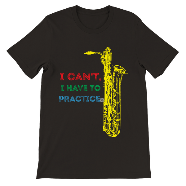 icantihavetopractice - baritone saxophone - Unisex Crewneck T-shirt