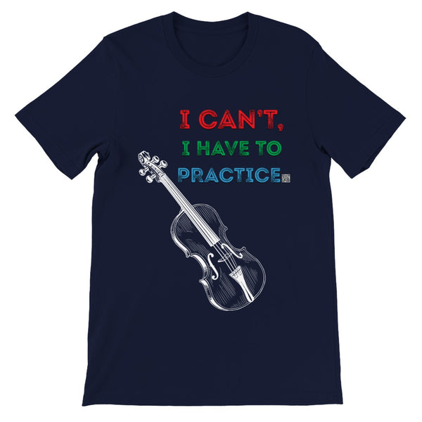 icantihavetopractice - violin - Unisex Crewneck T-shirt