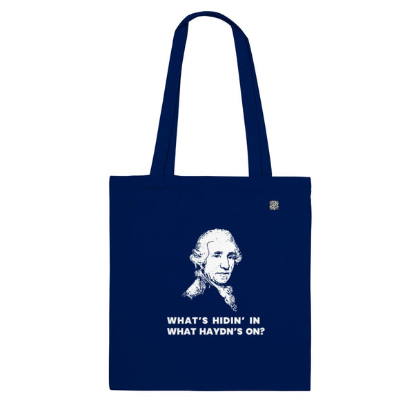 What’s hidin’ in what Haydn’s on? -  Tote Bag