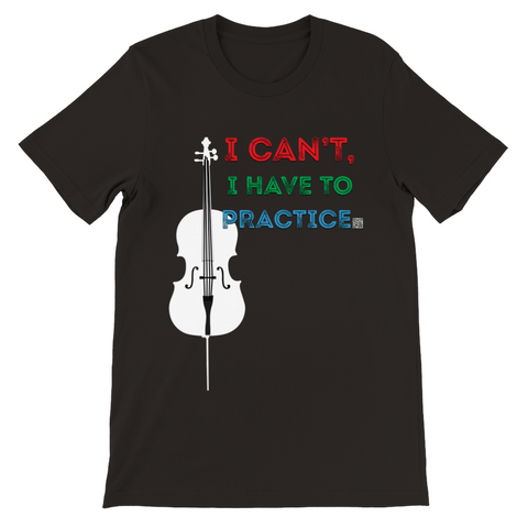 icantihavetopractice - cello - Unisex Crewneck T-shirt