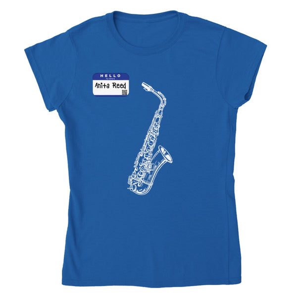 Anita Reed (Alto Saxophone) Womens Crewneck T-shirt