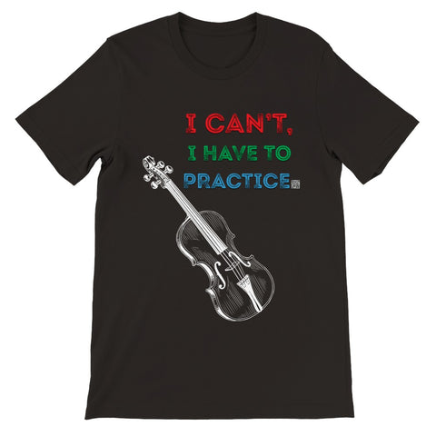 icantihavetopractice - violin - Unisex Crewneck T-shirt