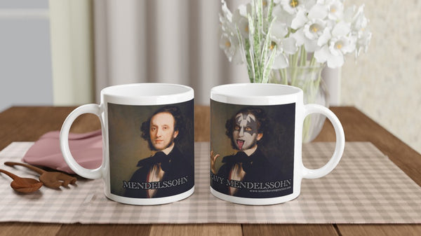 Heavy Mendelssohn - 11oz Ceramic Mug