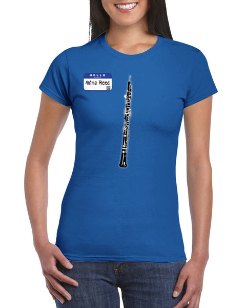 Anita Reed (Oboe) -  Womens Crewneck T-shirt