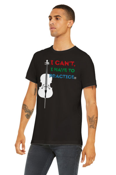 icantihavetopractice - cello - Unisex Crewneck T-shirt