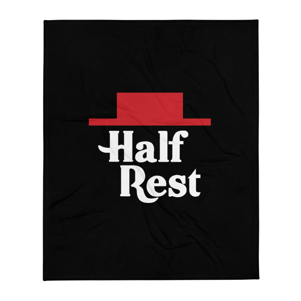 Half Rest - Throw Blanket