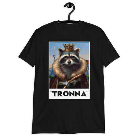 The Raccoon King of Tronna - Unisex Short-Sleeve T-Shirt
