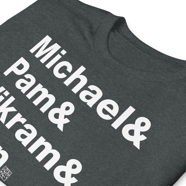 Michael & Pam & Vikram & Ryan T-Shirt