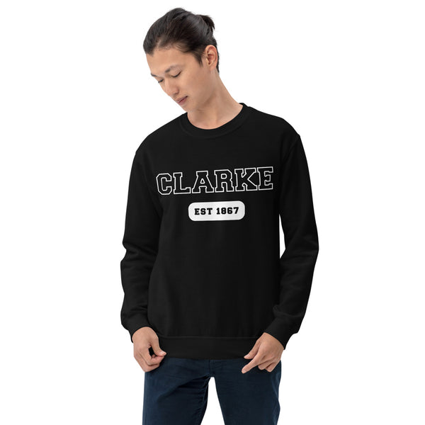 Clarke - College Style - Unisex Sweatshirt