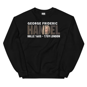 Handel - Large Text Cutout Portrait - Sweatshirt