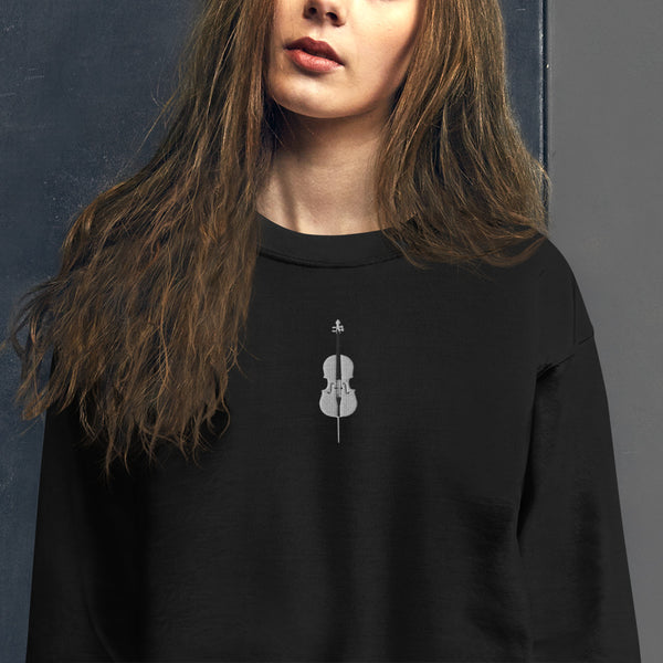 Cello - Embroidered Unisex Sweatshirt