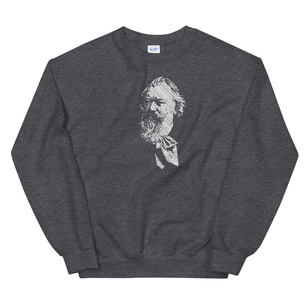 Johannes Brahms - Tiny Text Portrait - Sweatshirt