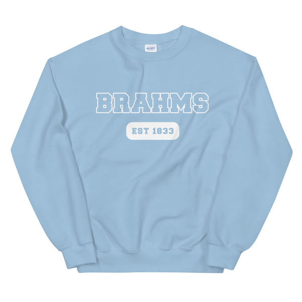 Brahms - College Style - Unisex Sweatshirt