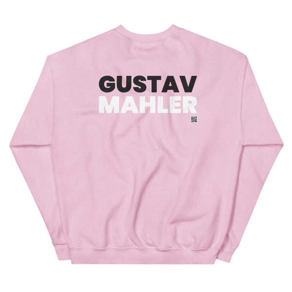 Gustav Mahler - Tiny Text Portrait - Sweatshirt