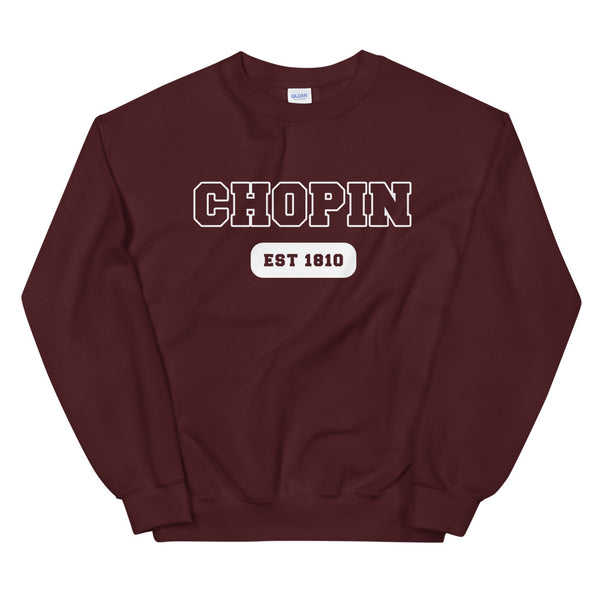 Chopin - College Style - Unisex Sweatshirt
