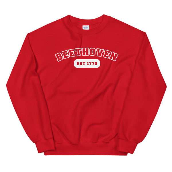 Beethoven - US College Style - Unisex Sweatshirt