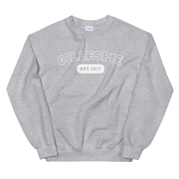 Gillespie - College Style - Unisex Sweatshirt