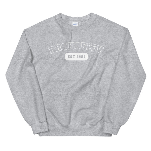 Prokofiev - College Style - Unisex Sweatshirt