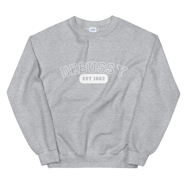 Debussy - College Style - Unisex Sweatshirt