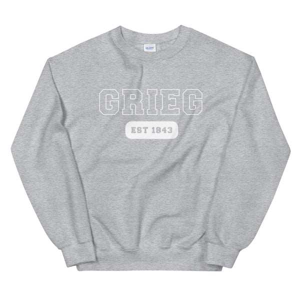 Grieg - College Style - Unisex Sweatshirt